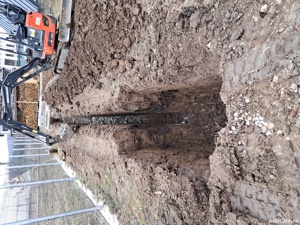 Lucrări cu excavatorul