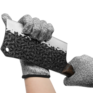 Cutit  satar pentru dezosat, forjat manual, Full Tang, antiaderent, Manusi anti-taiere, Ascutitor - imagine 8