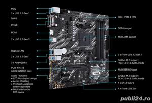 Placa baza socket AM4 Asus Tuf Gaming B550-Plus WIFI noua - imagine 2