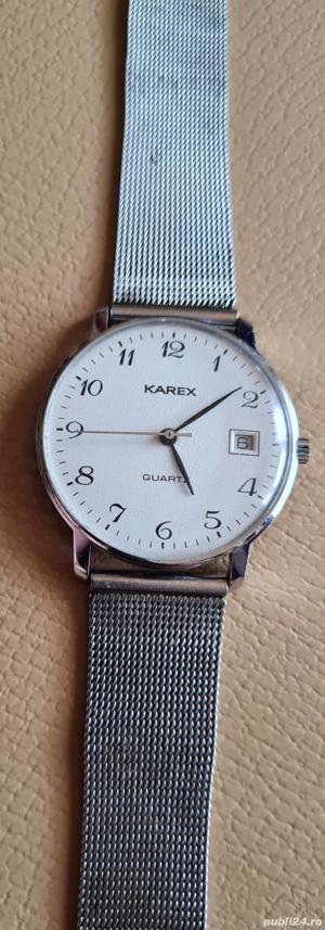 ceas vintage KAREX/Ruhla, cal. UMF 13-32, anii '80, functional - imagine 3