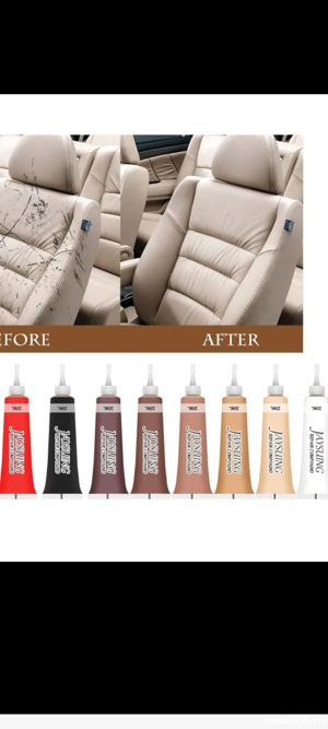 kit reparatie piele naturala si sintetica/gel reparare/diverse culori