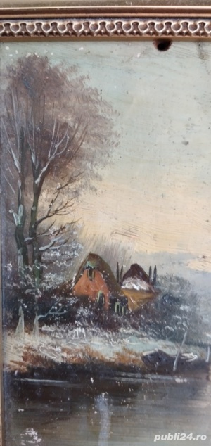 Tablou pictat pe lemn - imagine 4