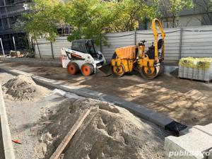 inchirieriem miniîncărcător Bobcat, cilindru compactor 3t - imagine 3