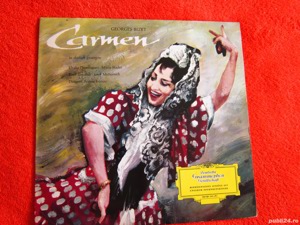 vinil Georges Bizet Carmen dir.Ferenc Fricsay Germania 1963 impecabil