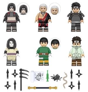 Set 6 Minifigurine noi tip Lego Naruto pack11