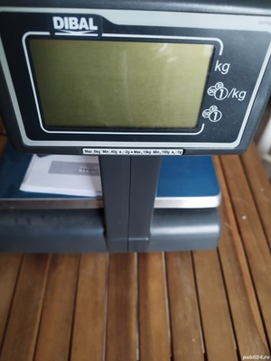 Cântar Dibal+casa de marcat - imagine 3