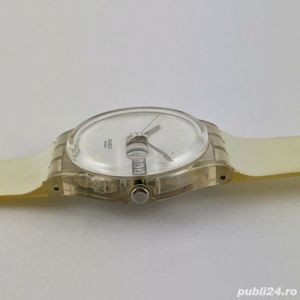 ceas  SWATCH snowcovered GK733 quartz DAY/DATE WHITE 1999 - imagine 9