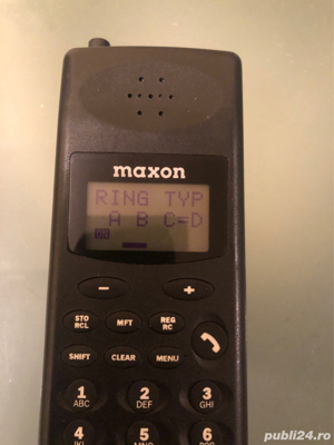 Telefon de colectie Maxon model foarte rar - imagine 7