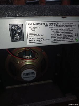 amplificator chitara Rocktron rampage r10 40w - imagine 3