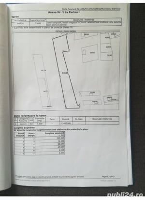 Oferta rate-teren Iasi sat Paun-Bucium 2000 m2 cu utilitati in zona - imagine 3