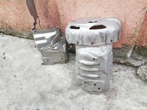 protectie termica catalizator vw polo 6R - imagine 2