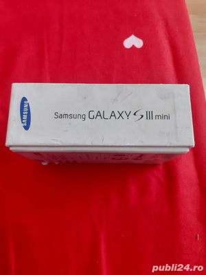 Vînd Schimb Cutie Telefon Samsung Galaxy S 3 Mini - imagine 3