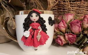 Cadou pentru fetite, sotie iubita cana handmade