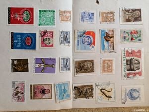 Clasor colectii timbre polite 1972 - 1979