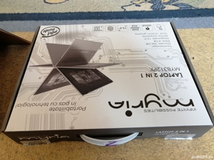 Laptop Myria 2 in 1 touchscreen metalic roz, OFERTA 1 MAI. - imagine 4