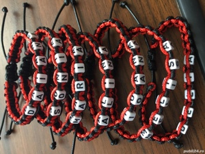 Bratari cu nume din șnur cerat - imagine 3