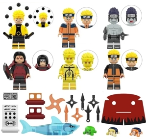 Set 6 Minifigurine noi tip Lego Naruto pack13
