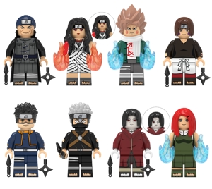 Set 8 Minifigurine noi tip Lego Naruto pack14