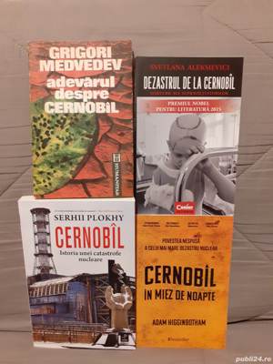 Dezastrul de la/Adevarul despre/Cernobil-Aleksievici/Medvedev/Plokhy/Higginbotham