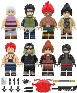 Set 8 Minifigurine noi tip Lego Naruto pack16
