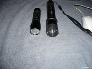 Lanterna Cu Electrosoc Carcasa Metalica Incarcare la Priza (Schimb) - imagine 3