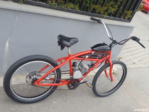 Beach Cruiser "Felt", reconditionata, service-ata si revopsita profesional - imagine 5