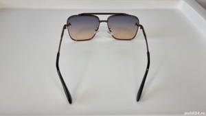 Ochelari de soare Degrade - Rama argintie Lentile albastre - imagine 8