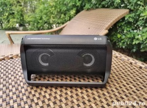 Boxa portabila LG XBOOM Go PK5, Hands-Free,Dynamic Party Light,Sound Meridian Technology, EXTRA BASS