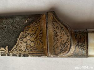 Articol arabesc vechi imbracat in argint Sec. XIX Vechi - imagine 5