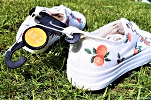 Tenisi panza, model cu portocala, mandarina, marimea 37 - imagine 9