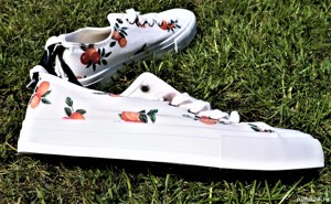 Tenisi panza, model cu portocala, mandarina, marimea 37 - imagine 7