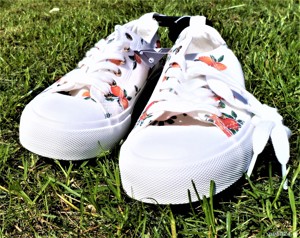 Tenisi panza, model cu portocala, mandarina, marimea 37 - imagine 4