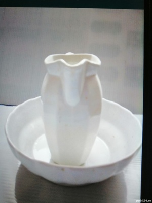 Set castron și carafa portelan - imagine 2