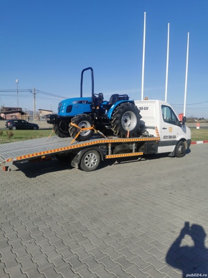Transport și Tractări Auto 24/7 Tractoare și utilaje agricole, București si oriunde în Țară