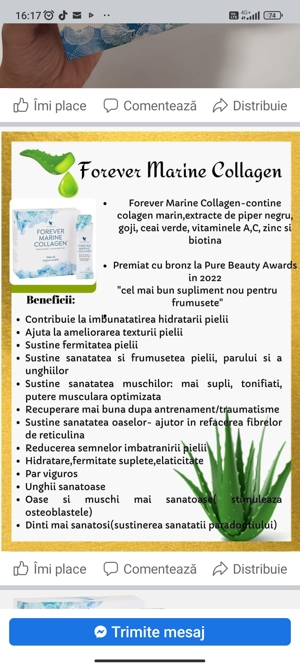 Colagen Marin lichid-formula concentrata  - imagine 3