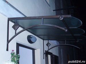 Copertina metalica din fier forjat