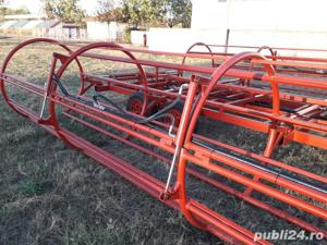 Inventie + prototip Remorca autoincarcatoare cu transport baloti rotunzi - imagine 2