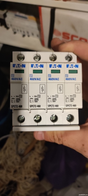 SPCT2-460 4 - Descărcătoare de supratensiune conectate, 4p, 460VAC, - imagine 2