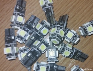 Bec LED SMD super bright Angel Eye + parking + etc. BMW 5 series E60, E61 : T10--510--5W5 CanBus OK - imagine 10