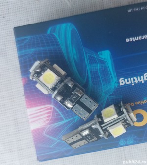Bec LED SMD super bright Angel Eye + parking + etc. BMW 5 series E60, E61 : T10--510--5W5 CanBus OK - imagine 2