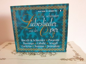 Cele mai frumoase cântece de dragoste la Operă 2cd Germania, impecabile