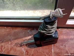 Pistol de lipit letcon comunist Radio Progresul si TRP 2-73 fabricat in Cehoslovacia - anul 1981 - imagine 8