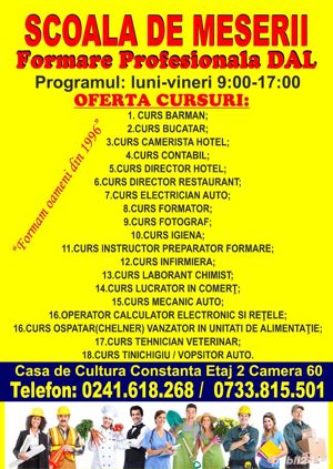 Cursuri calificare - valabile national si international, inclusiv flota