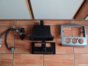 Rama adaptare Ford Focus 2 , Ford Fiesta , Ford Tranzit , de la 2 DIN la 1 DIN , originala Ford  - imagine 4
