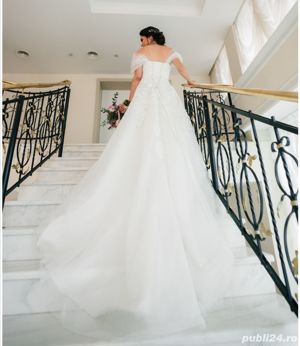 Rochie de mireasa Toscana marca Pronovias, The white one