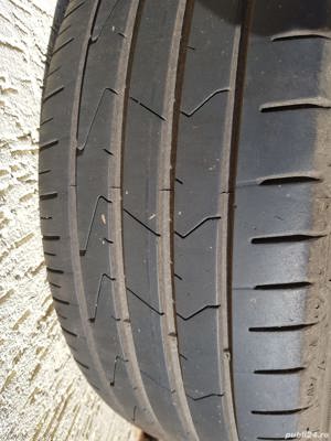 Jante cu anvelope originale VW 195/65/R15 de vara 5x112 DOT 2018 VW Passat Golf Touran TIguan Caddy  - imagine 2