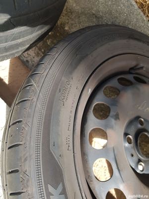 Jante cu anvelope Hankook 205/55/R16 DOT 2018 Golf 5 Golf 6 Golf 7 Passat B6 Passat B7 Passat B8 etc - imagine 4