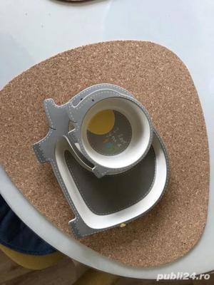 Set farfurii bebelusi din fibra de bambus