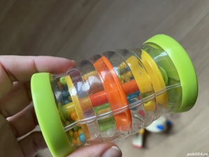 jucarie pentru bebelusi ploaie si pisicuta flexibila