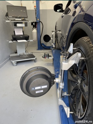 Relgaj directie  geometrie 3D  roti reglaj unghi de fuga - imagine 3